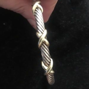 David Yurman triple X bracelet
